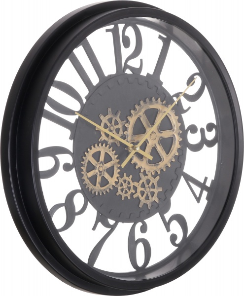 Часы настенные Shot (XYX 10774) 45,5x45,5x5,8 см черный