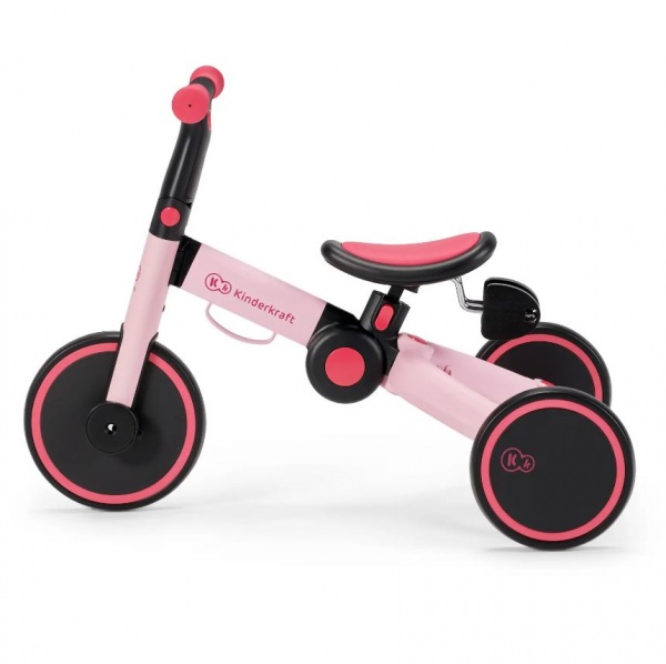 Велосипед детский Kinderkraft 3 в 1 4TRIKE Candy Pink розовый KR4TRI00PNK0000 