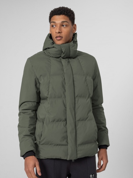 Пуховик 4F JACKET KUMP007 H4Z22-KUMP007-44S р.XXL синій меланж