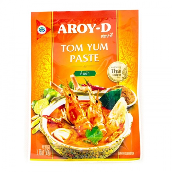 Суміш Паста Каррі Том Ям 50 г Aroy-D 