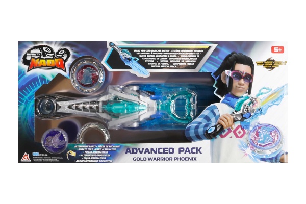 Игровой набор Infinity Nado VI серия Advanced Pack Gold Warrior Phoenix Золотой Воин Феникс EU654133