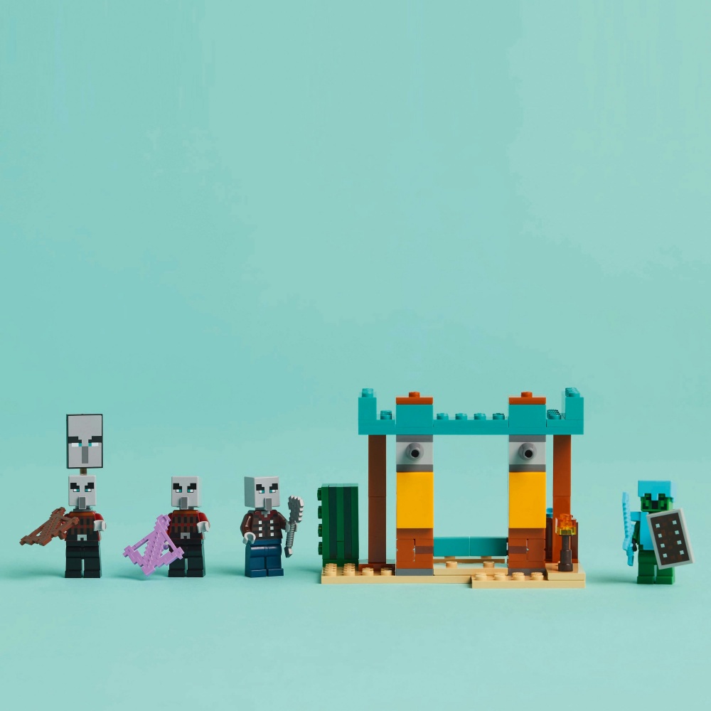 Конструктор LEGO Minecraft Пустельний патруль розбійника 21267