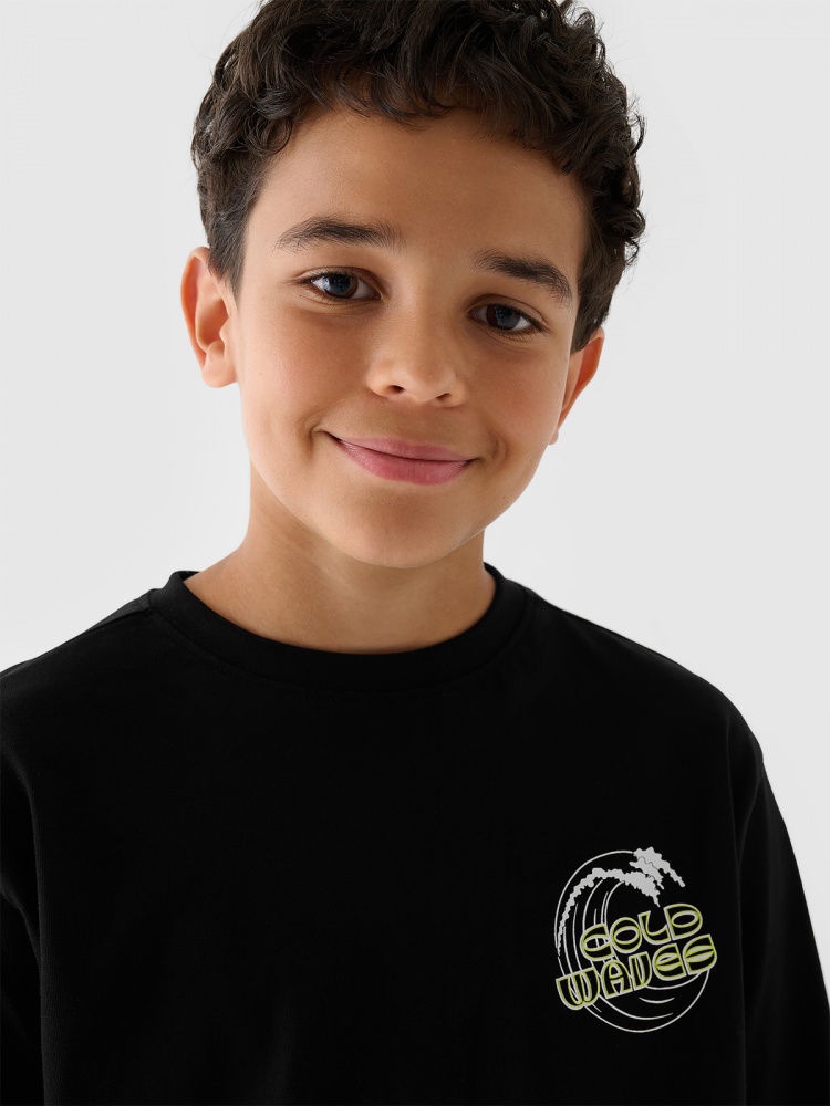 Лонгслив 4F LONGSLEEVE M435 4FJWSS25TLONM435-20S р.152 черный