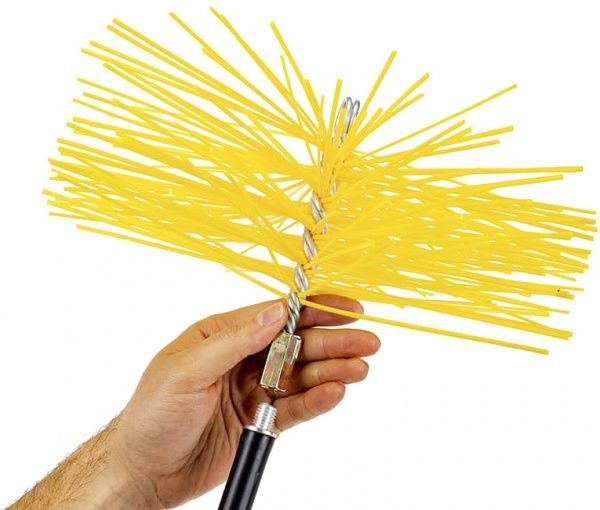 Щітка Savent пластикова для чищення димоходу 300 мм 