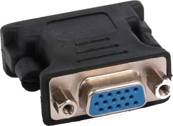 Перехідник Logan DVI-I – VGA чорний EL001 