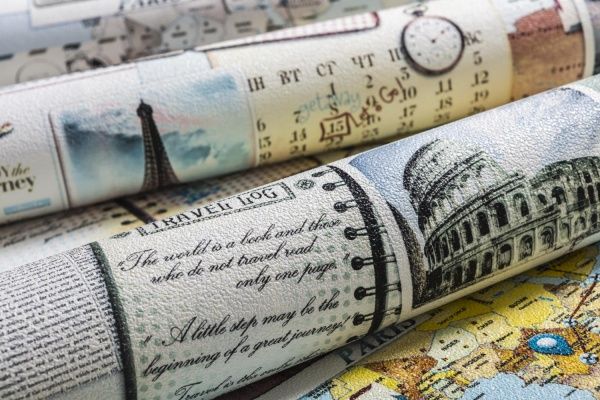 Обои виниловые на флизелиновой основе MEGAPOLIS 9145-17 1,06x10,05 м 