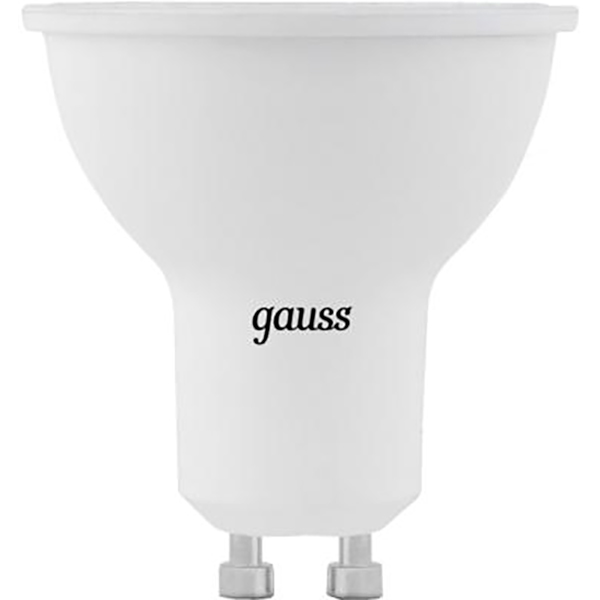 Лампа светодиодная Gauss Black 7 Вт MR16 прозрачная GU10 220 В 2700 К 101506107 