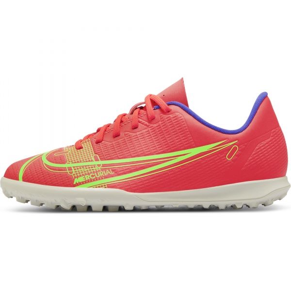 Cороконіжки Nike JR VAPOR 14 CLUB TF CV0945-600 р. US 5,5Y червоний