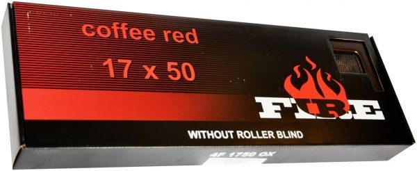 Решетка каминная  4FIRE 17х50 антик медь