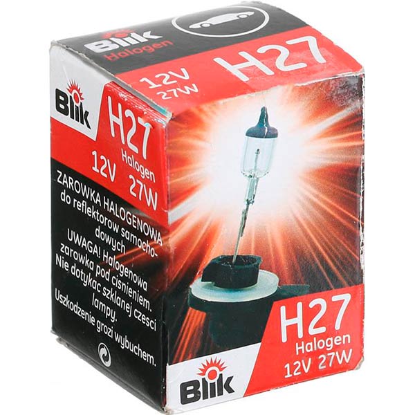 Лампа галогенная BLIK 56974 Н27 PGJ13 12 В 27 Вт 1 шт