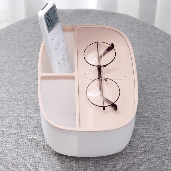 Органайзер поліпропіленовий MVM FH-19 WHITE/PINK 120x210x160 мм