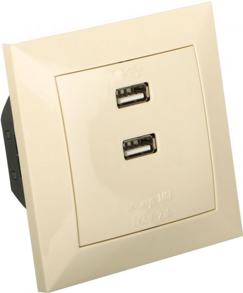 Розетка крем Comfort-60025-C