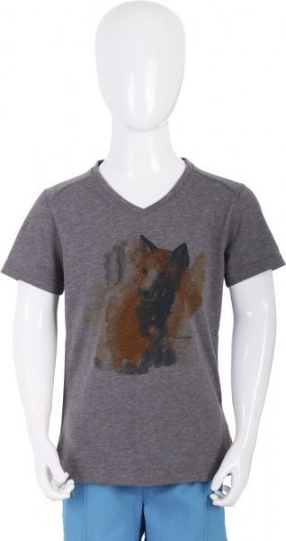 Футболка McKinley Tico 257120-900911 140 сірий меланж