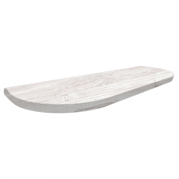 Полиця DC радіусна R 600x16x200 мм аляска 