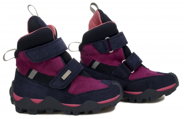 Черевики для дівчаток BARTEK 14395020 р.31 гранатовий із рожевим 