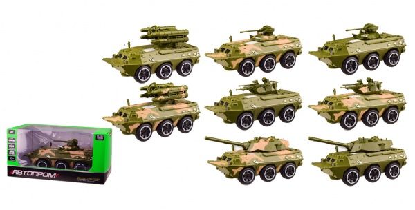 Автомодель Автопром Танк в ассортименте 2205