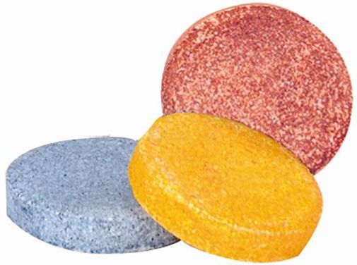 Набор цветных таблеток для ванны Tinti 3 в 1 