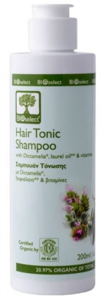 Шампунь Bioselect з Диктомелiєю і маслом лавра 200 мл