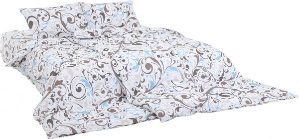 Комплект постільної білизни Насолода сімейний блакитний Ярослав 
