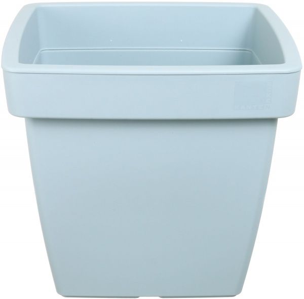 Горшок для цветов 39x39x35 см квадратный светло-зеленый 