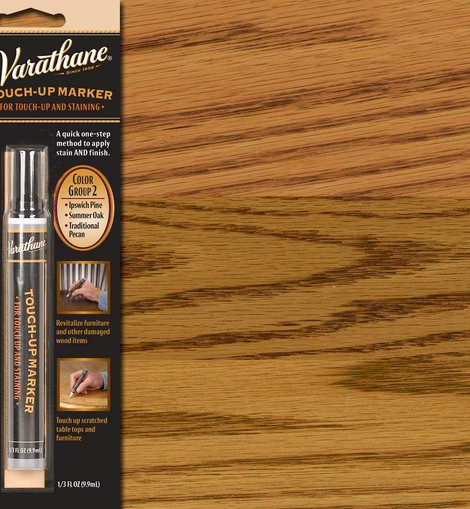 Маркер для підлоги та меблів колірна група №2 Varathane традиційний горіх 9,9 мл