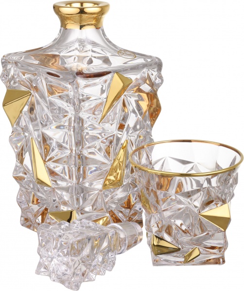 Набор для виски VERTIGO золото 7 шт. Same 