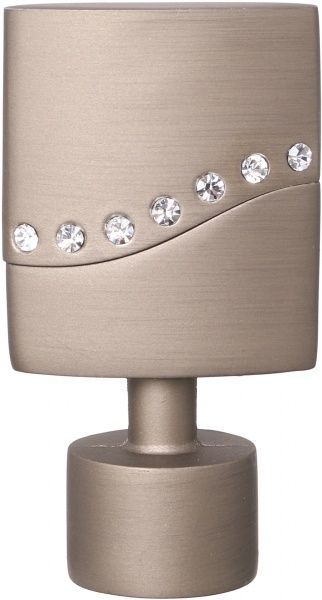 Наконечник Gardinia Kira Флет d19 мм капучино 2 шт. 