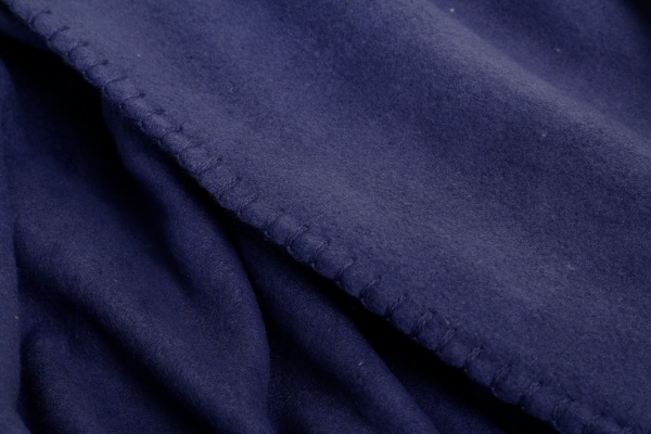 Плед флісовий Folkstone Gray 160x200 см денім La Nuit 