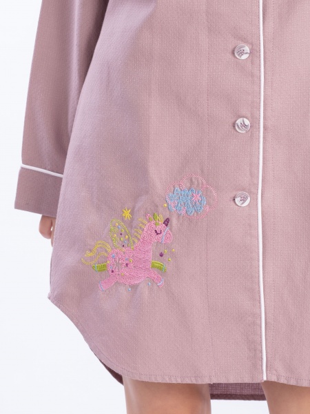 Ночная рубашка для девочек Эдельвика р.140 розовый 427-21/00 