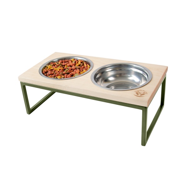 Миска двойная 10 центів для Джека №2 S 2х450 мл хаки