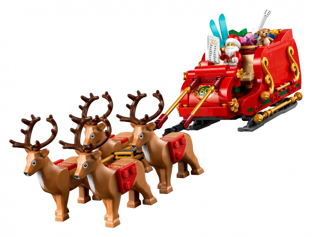 Конструктор LEGO Icons Санки Санты 40499