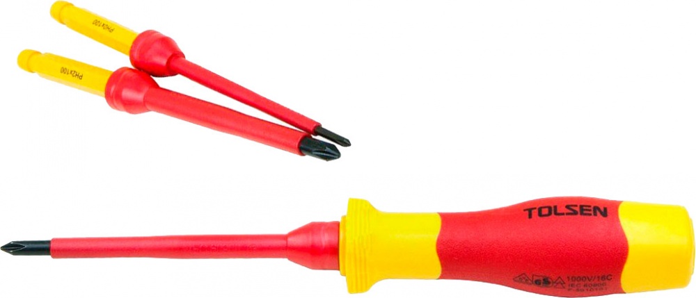 Викрутка зі змінними насадками Tolsen Premium 12 предметів V33212
