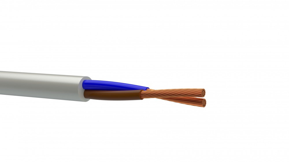 Кабель силовой Одескабель H05VV-F 2x2,5 (ПВС) медь