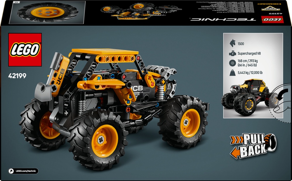 Конструктор LEGO Technic Monster Jam™ DIGatron™ с инерционным двигателем 42199