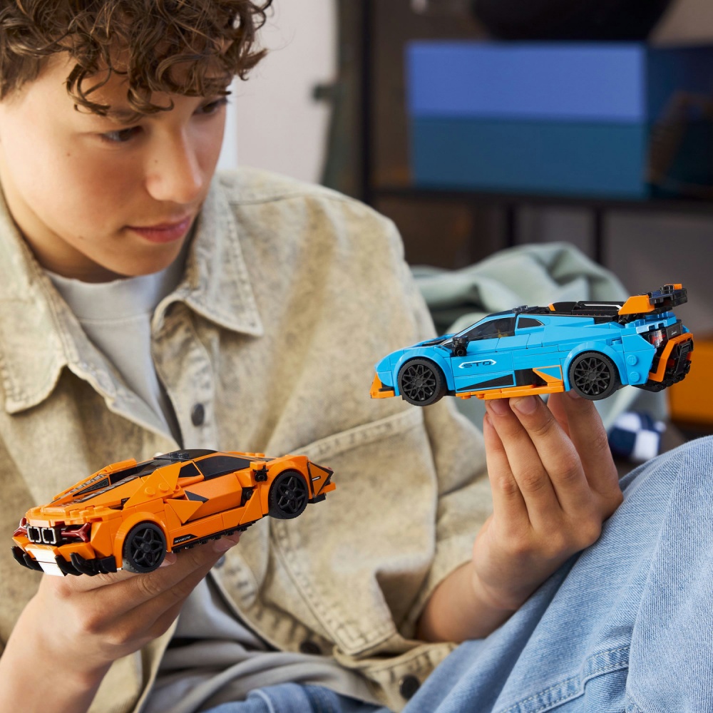 Конструктор LEGO Speed Champions Lamborghini Revuelto и Huracán STO 77238