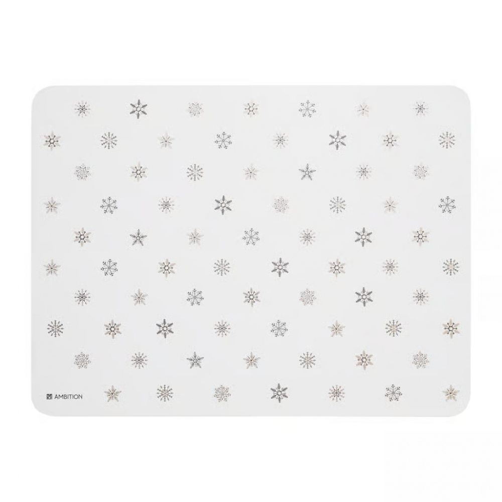 Коврик для сервировки Ambition little stars ПП 40x30 см белый
