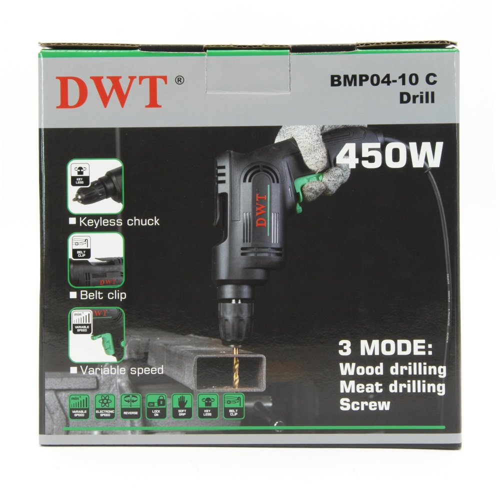 Дрель безударная DWT BMP04-10 C BMP04-10 C
