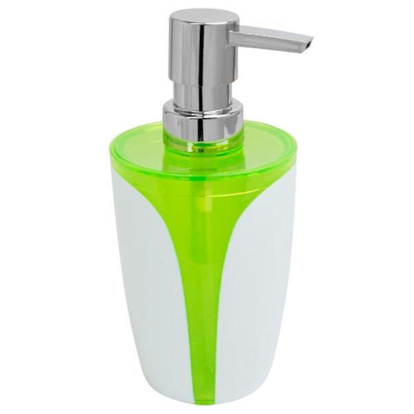 Дозатор для мила Trento Arte Green біло-зелений