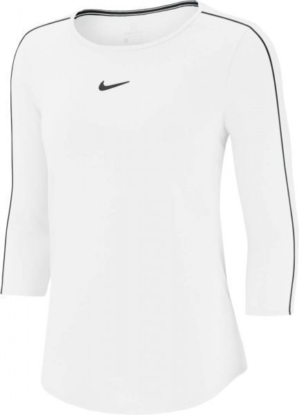 Футболка Nike W NKCT TOP 3QT AQ7658-100 XS білий