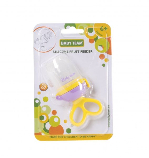 Ніблер Baby Team силіконовий в асортименті