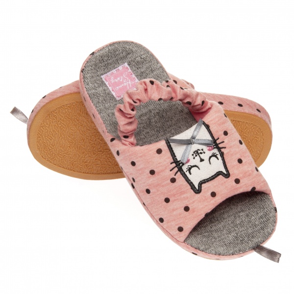 Тапочки детские для девочки Home Story р.25 персиковый 210851-15 