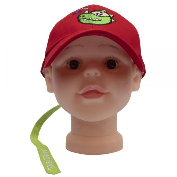 Бейсболка Девілон 517533 р.54 червоний 