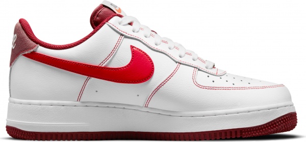 Кроссовки Nike Nike Air Force 1 '07 DA8478-101 р.US 9,5 бело-красный