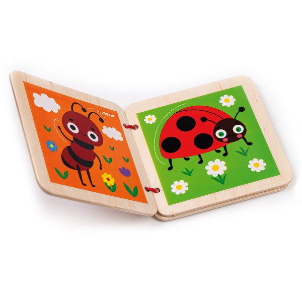 Розвиваюча іграшка Roter Kafer книга Комахи RW3033