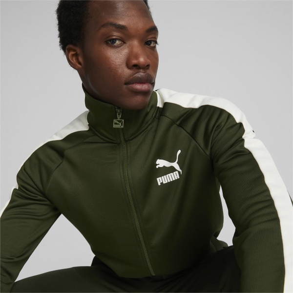 Джемпер Puma T7 ICONIC TRACK JACKET (S) PT 53948431 р.L зелений