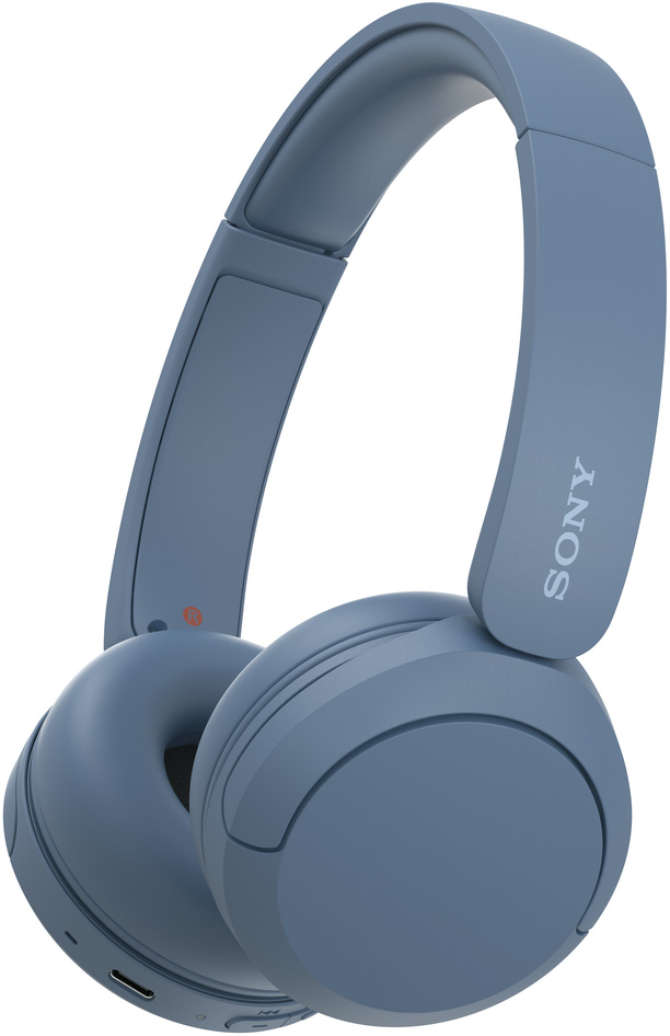 Наушники Sony On-ear BT 5.2 SBC AAC Wireless Mic blue (WHCH520L.CE7) — фото 1