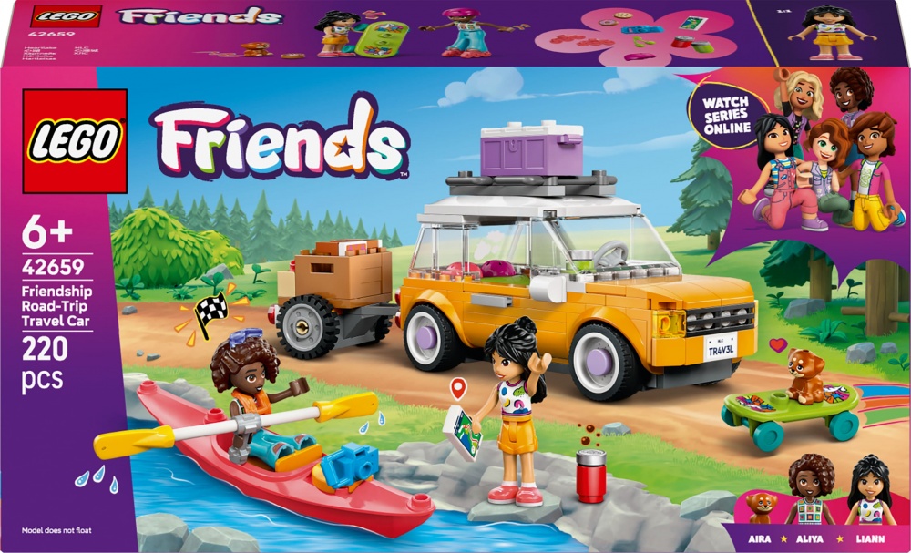 Конструктор LEGO Friends Автомобиль для путешествий с друзьями 42659