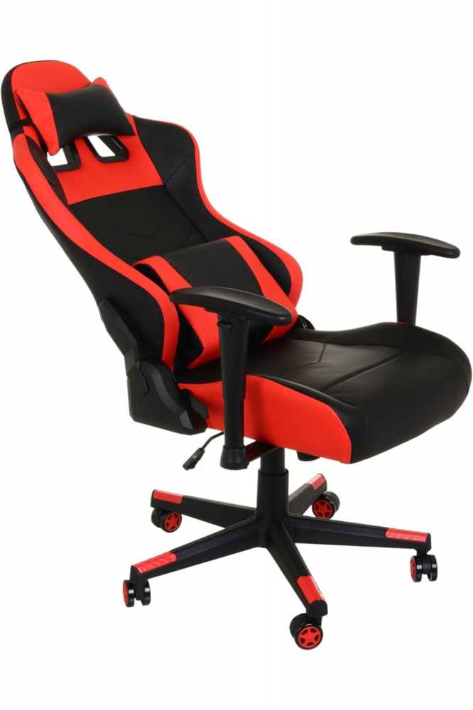 Кресло игровое Центр Меблів Астрид черно-красный