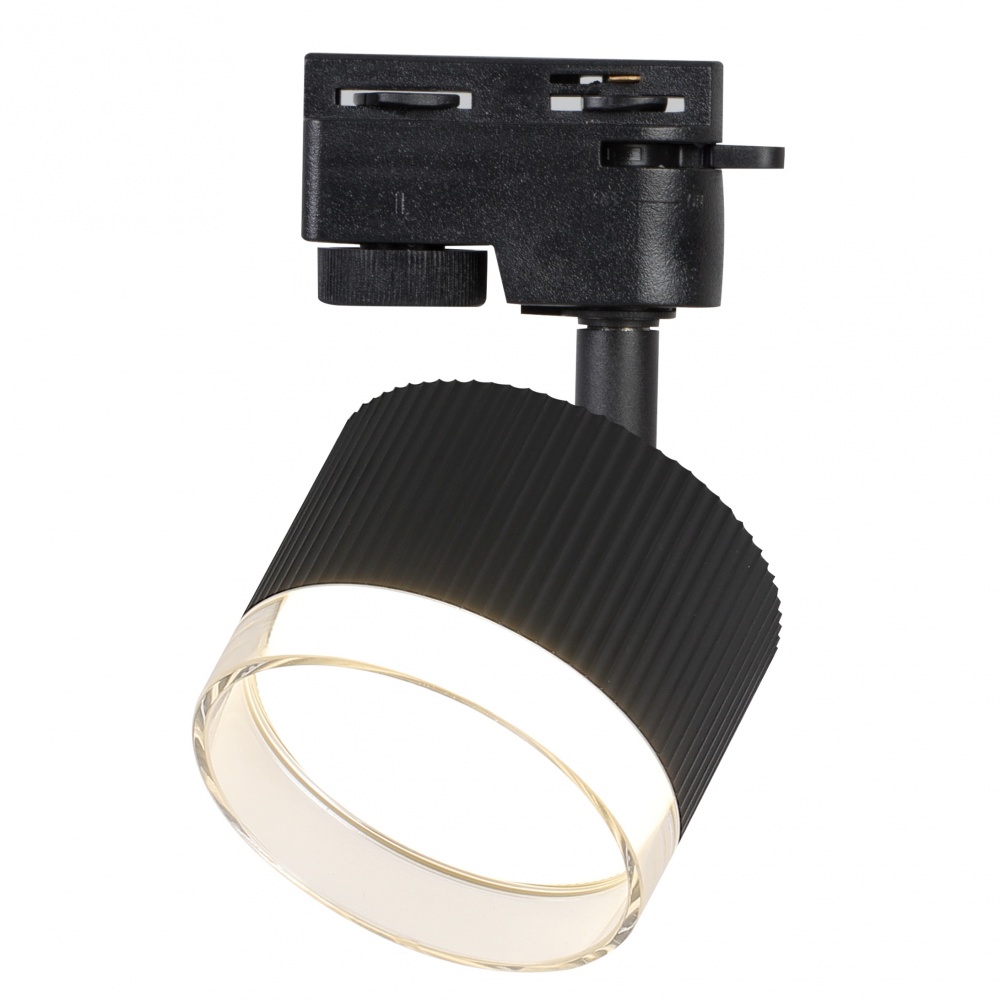 Трековый светильник Eurolamp Onyx черный LHT-GX53(black)GL