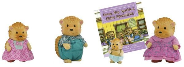 Ігровий набір Li'l Woodzeez Сім'я Їжаків 6002M 